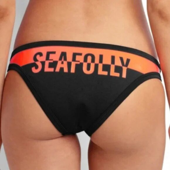 Seafolly "Trackside" Scuba Hipster Bikini Bottoms - Picture 1 of 4